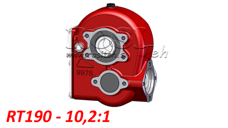 REDUKTOR - SZOROZÓ RT190  HIDRAULIKUS MOTOR MP/MR/MS arány 10,2:1