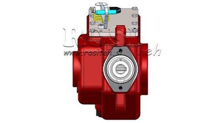 RIDUTTORE - MOLTIPLICATORE RT4002V PER MOTORE IDRAULICO MP/MR relazioni 35,2:1 relazioni 17,8:1