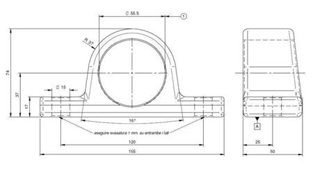 TELESCOPIC CYLINDER BRACKET FI55