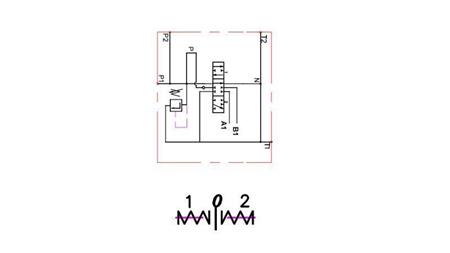 VALVOLA IDRAULICA 1xP40 + UNIDIREZIONALE B1