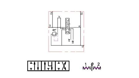 HYDRAULIKVENTIL 1xP40 + HYDROMOTOR D1