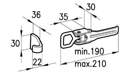 LATCH CLOSURE TYPE OCCHIO