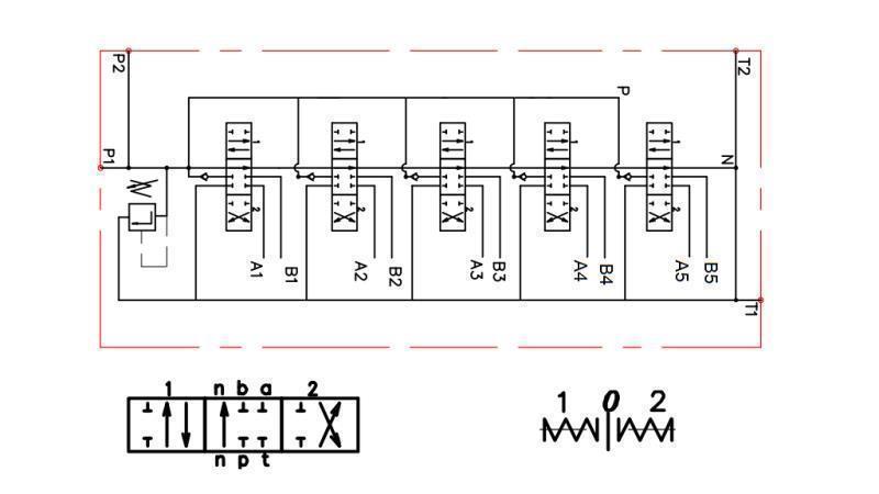 VALVOLA IDRAULICA 5xP80